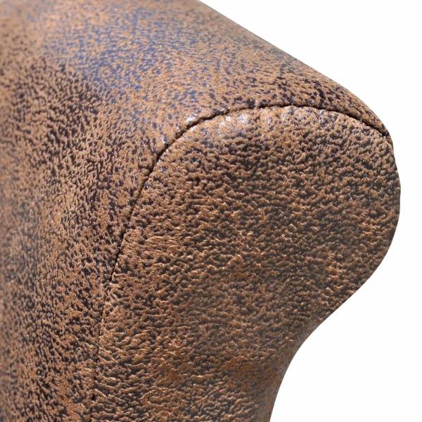 Esszimmerstuhl 270553 4er Set Braun - Textil - 42 x 95 x 56 cm