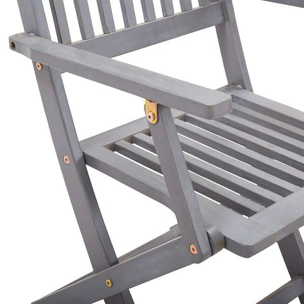 Tuinstoel 3065414-3 (set van 6) zwart