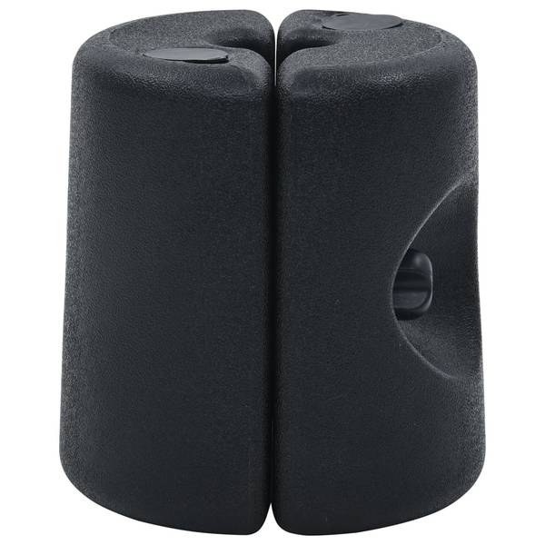Pavillon-Gewicht 3000586 (4er Set) Schwarz - Polyethylen - 24 x 25 x 24 cm