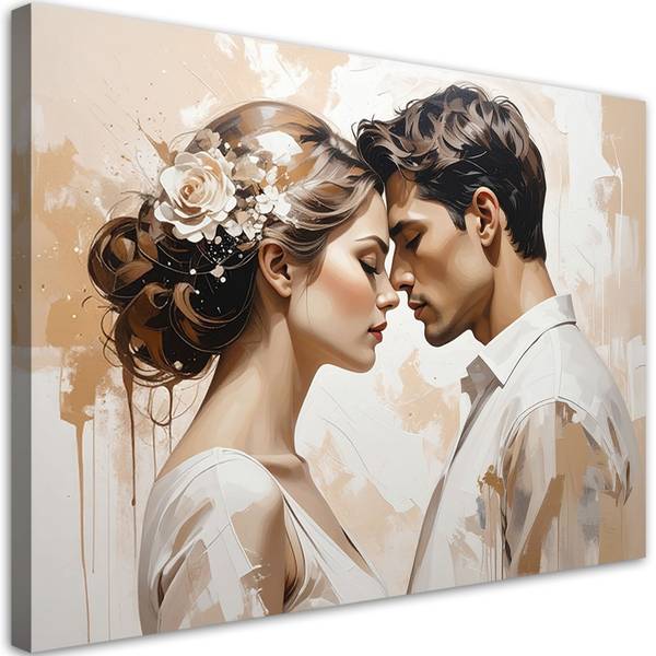 Wandbild Paare 60 x 40 cm