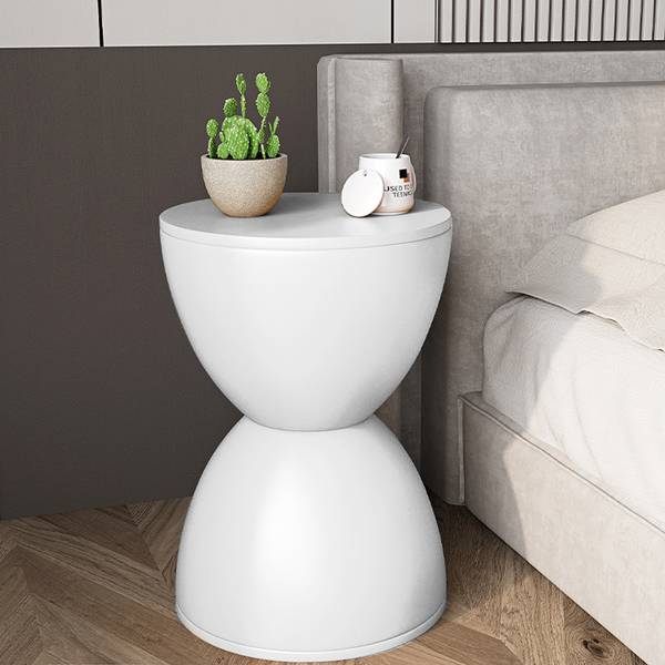 Hocker BD3043B Weiß - Kunststoff - 30 x 43 x 30 cm
