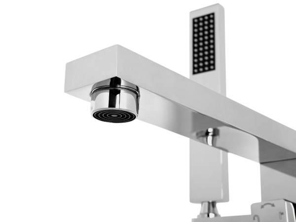 Wannenarmaturen DELLA Silber