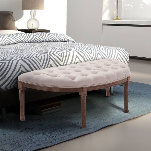 Polsterbank 831-228 Beige - Textil - 51 x 48 x 1405 cm