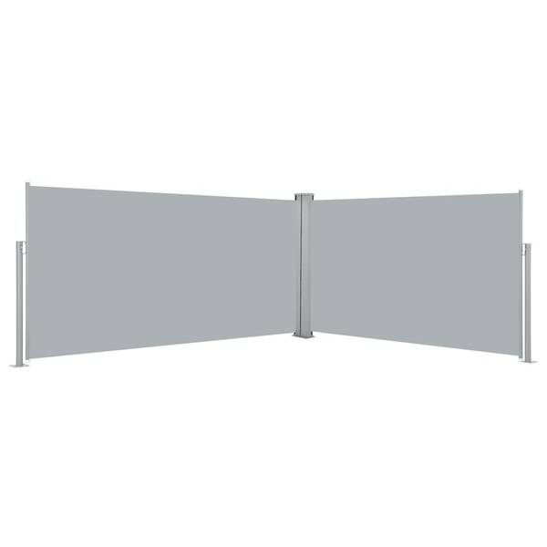 Paravent 296190 Gris - Polyester - 600 x 160 x 1 cm