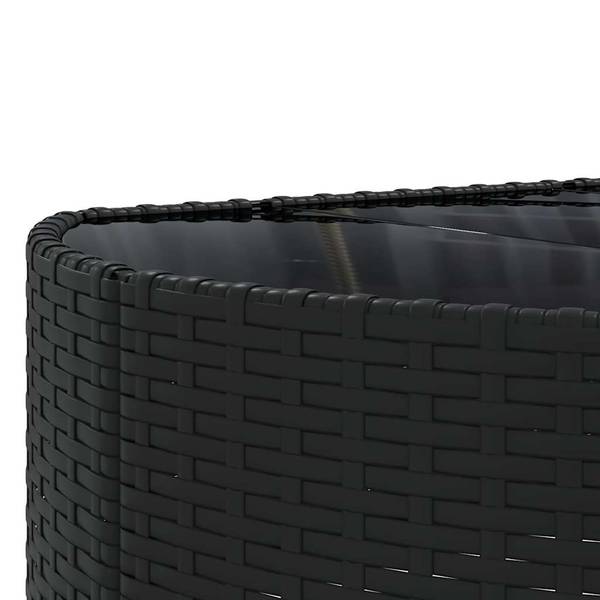 Garten-Lounge-Set 3043064-2 (7-teilig) Schwarz - Blau