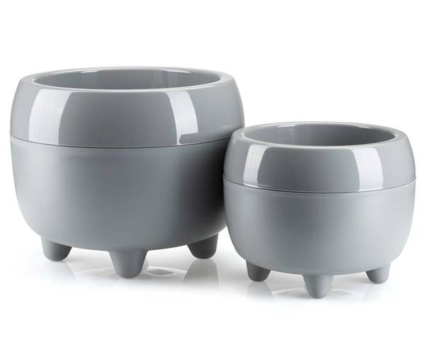 Blumentopf 2er Set Botanica Grau