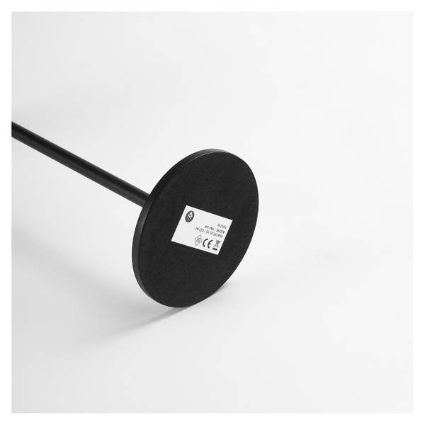 Tischleuchte Vanyel Schwarz - Metall - 10 x 32 x 32 cm