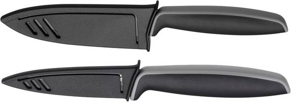 Küchenmesser Set Touch 2-tlg Schwarz - Metall