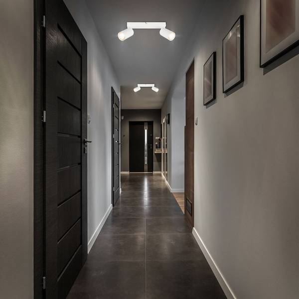 LED Spotleuchte BKL1630 Weiß - ABS - 1 x 16 x 26 cm