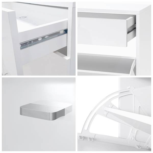 Armoire à chaussures Today Blanc brillant - Blanc