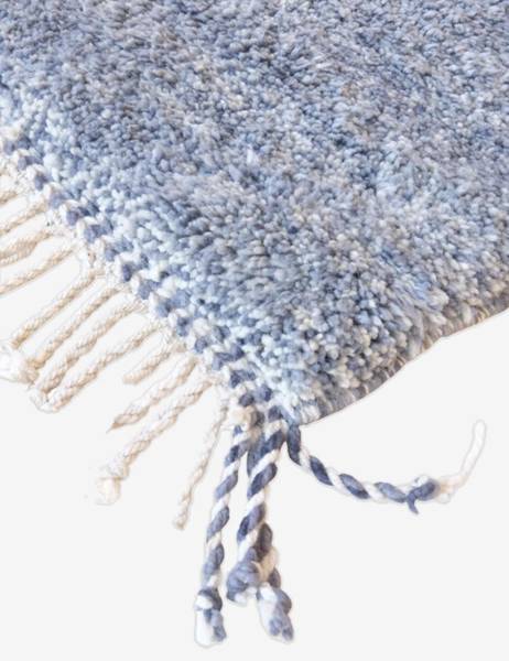 Teppich BERBER Blau - Naturfaser - 114 x 164 x 114 cm