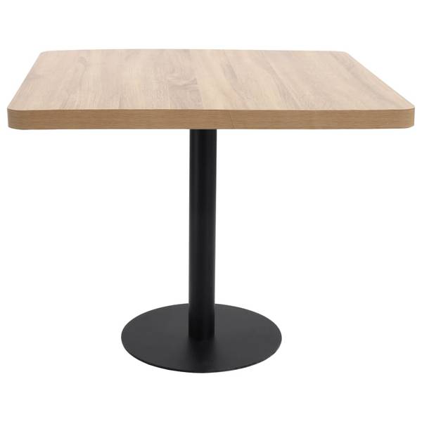Bistrotisch XT754 Schwarz - 80 x 80 cm