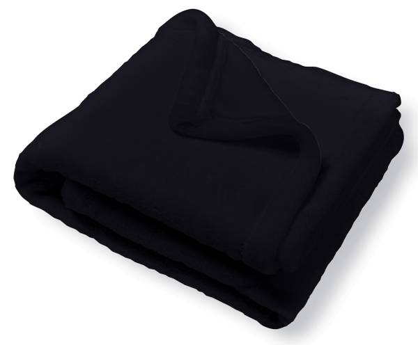 Kuscheldecke Tagesdecke  220x240 cm Schwarz
