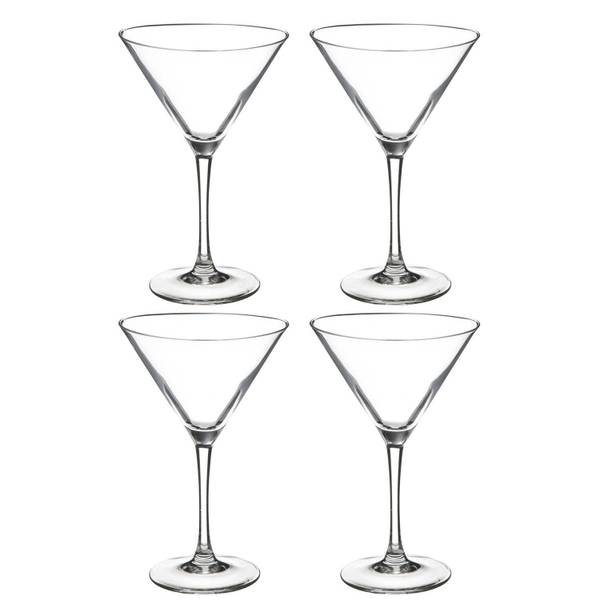 Verres à cocktail, 4 pièces, 300 ml Verre - 12 x 19 x 12 cm