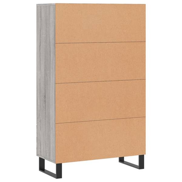 Highboard DE7996 Eiche Grau Dekor