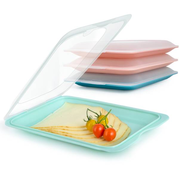 Aufschnittbox stapelbar 4er Set kaufen