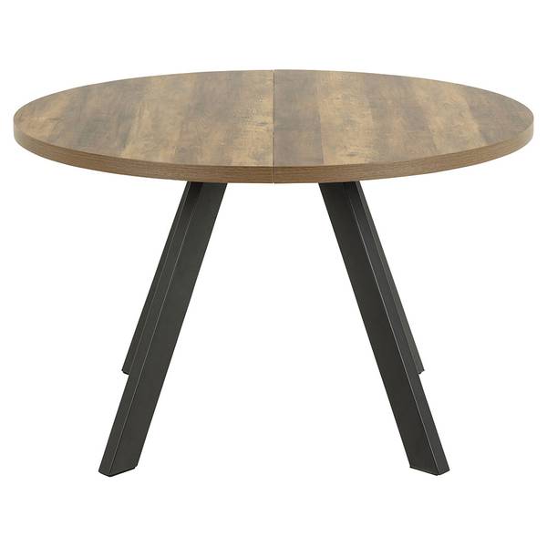 Eettafel Zalida bruin - deels massief hout - 210 x 75 x 120 cm