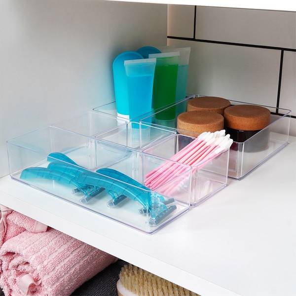 Make-up-Organizer 126213 Kunststoff - 7 x 5 x 23 cm