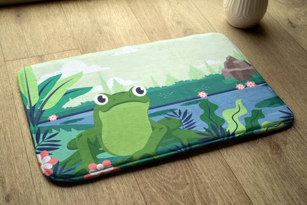 Badteppich Frosch 75 x 45 x 75 cm