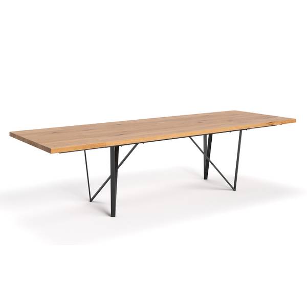 Tisch Ravel mit Verlängerung 50 cm 90 x 140 cm