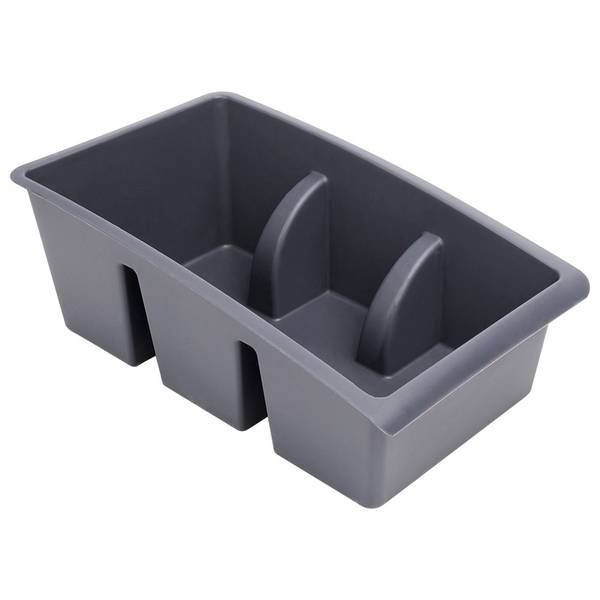 Gewürzbeutel Organizer 2er Set SET677 Grau - Kunststoff - 15 x 9 x 25 cm