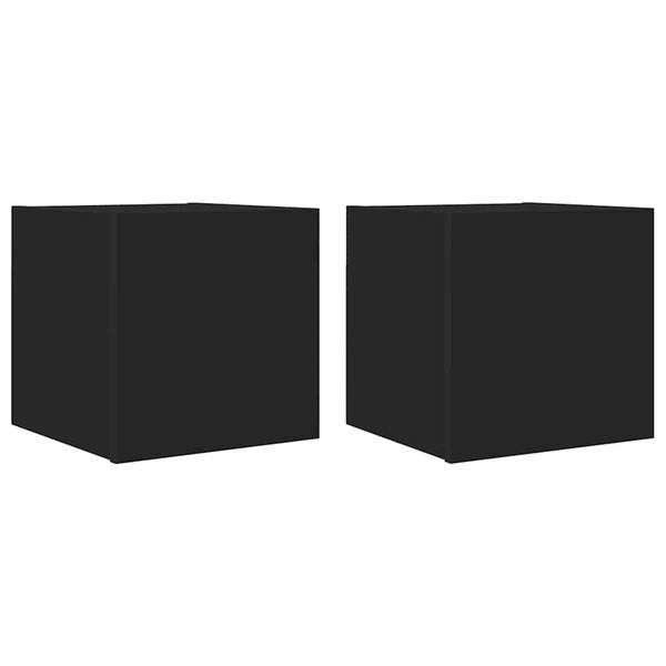 TV-Wandschrank 3008597_2 (2er Set) Schwarz