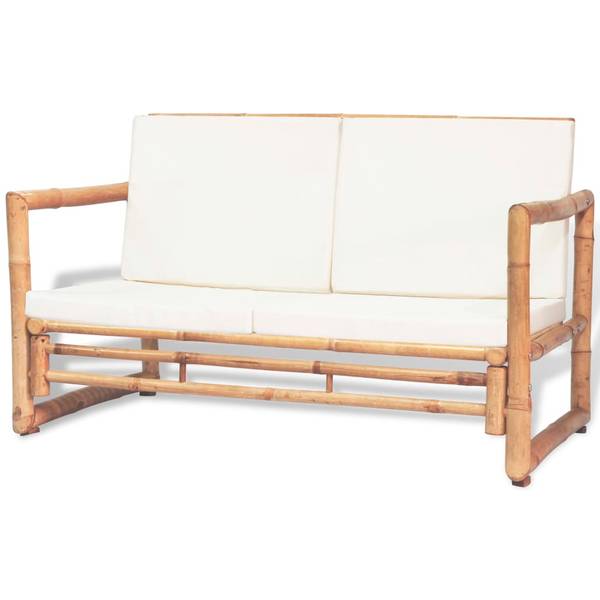 Tuinset 3012872 set van 4 wit - polyester - 50 x 45 x 90 cm