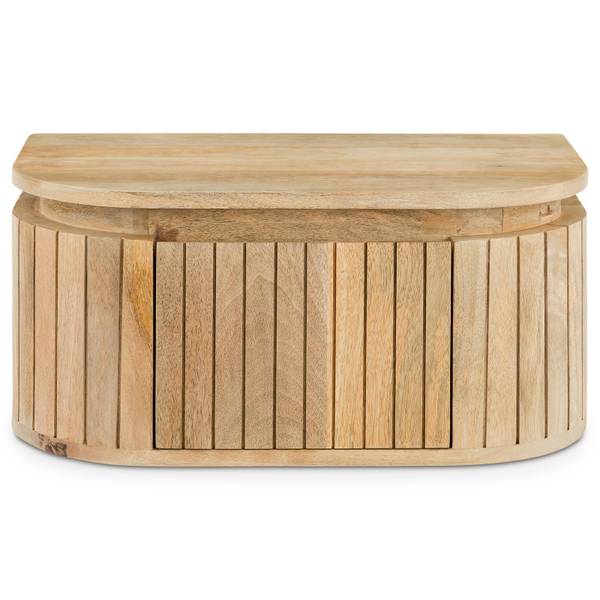 Hängender Nachttisch CALASIA Braun - Mango - 55 x 25 x 35 cm