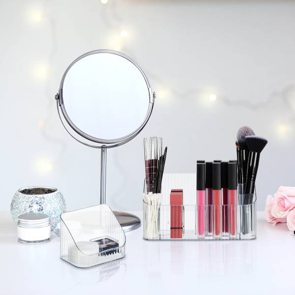 Lot de 2 organiseurs à maquillage Matière plastique - 21 x 11 x 10 cm