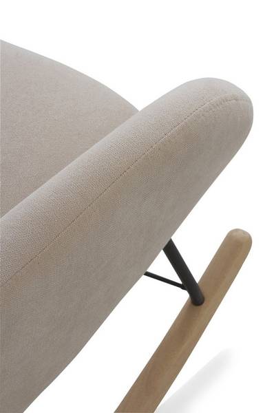 Schaukstuhl 2044 Beige - Textil - 78 x 96 x 89 cm