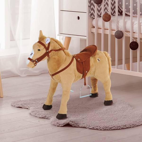 Kinderpferd 330-043 Beige