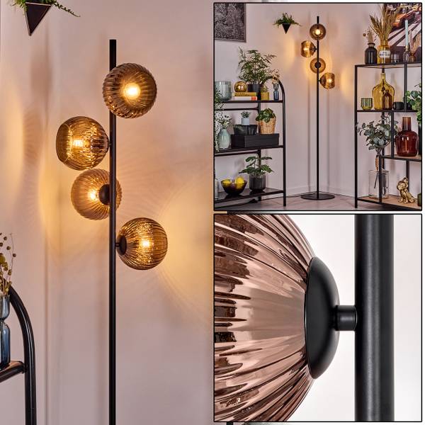 Stehlampe Cesaro Metall - 31 x 160 x 69 cm