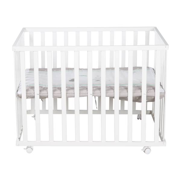 Laufgitter 75x100 Indibär Weiß - Holzwerkstoff - 73 x 72 x 98 cm