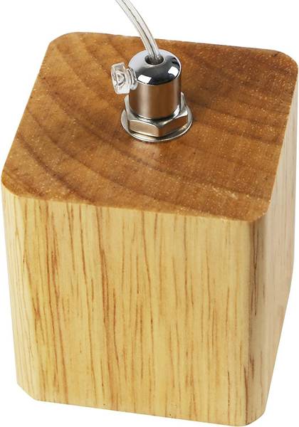 Pendelleuchte Brunhilde 5-flammig Braun - Holzwerkstoff - 6 x 6 x 60 cm