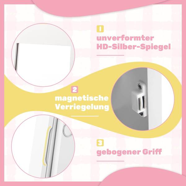 Schmuckschrank TK32534 Weiß