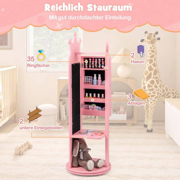 Sieradenkast TK32537 roze