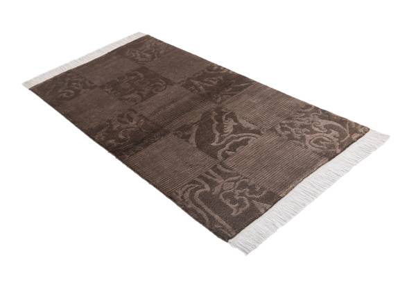 Tapis Darya CCXLVI Marron - Laine - 79 x 1 x 152 cm
