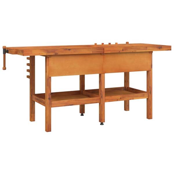 Werkbank 3017475 Braun - Akazie - 62 x 83 x 192 cm