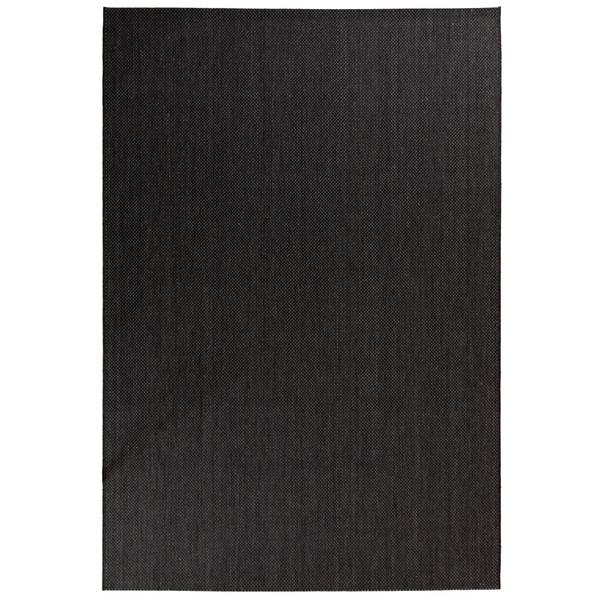 Outdoorteppich Melbu Grau - Polypropylen - 140 x 200 cm