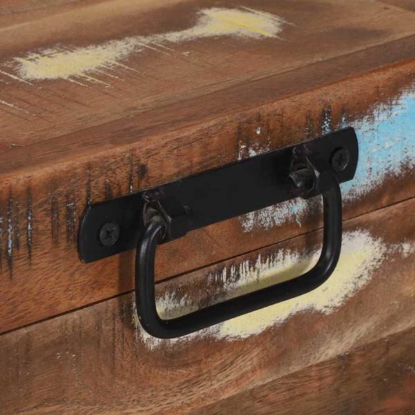 Opslagoplossing 4015976 massief hout - 35 x 45 x 80 cm