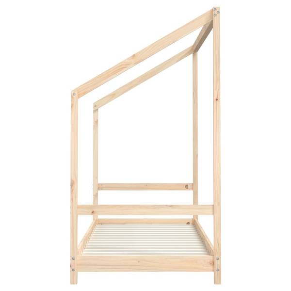 Cadre de lit pour enfant 3031770 Marron - Pin - 85 x 158 x 205 cm