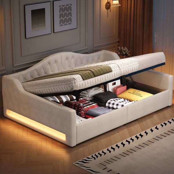 Kinderbett K-599 Beige