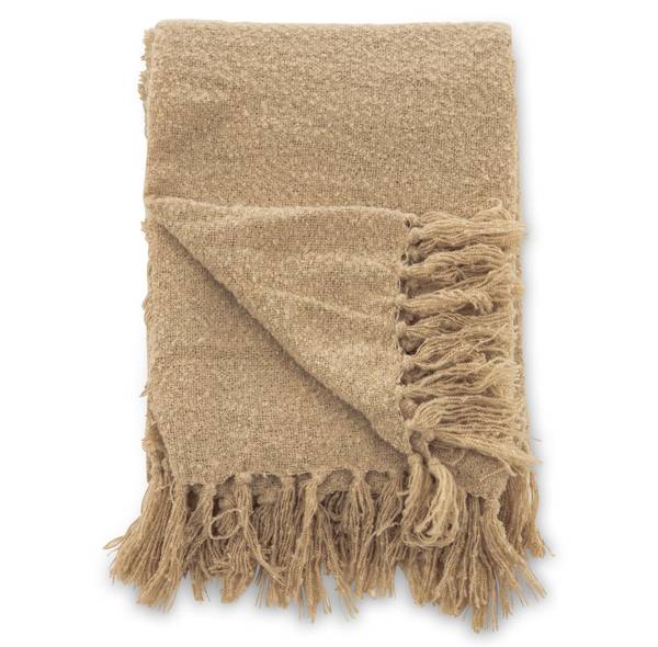 Tagesdecke STANLY Beige - Textil - 130 x 170 x 1 cm