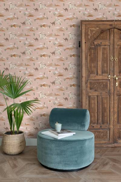 Tapete 139703 Pink - Fleece - 50 x 900 x 900 cm