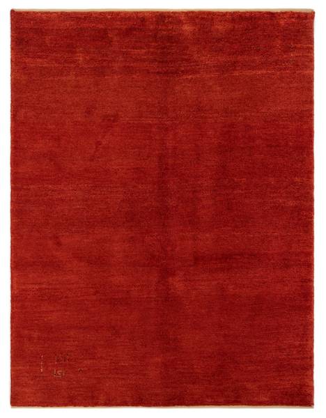 Tapis Gabbeh XXV Rouge - Laine - 155 x 2 x 204 cm