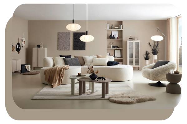 Kuscheldecke MICHAEL Beige