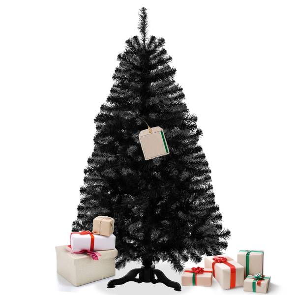 Künstlicher Christbaum CT0235 Schwarz - PVC - 90 x 180 x 90 cm