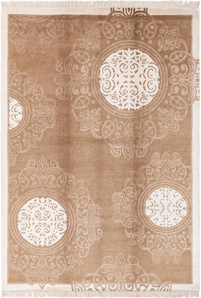 Tapis Darya CVII Marron - Laine - 175 x 1 x 246 cm