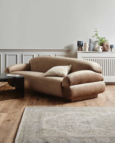 Teppich Pearl Beige - Naturfaser - 240 x 2 x 160 cm