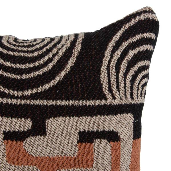 Kissen MIRA Braun - Textil - 15 x 30 x 50 cm